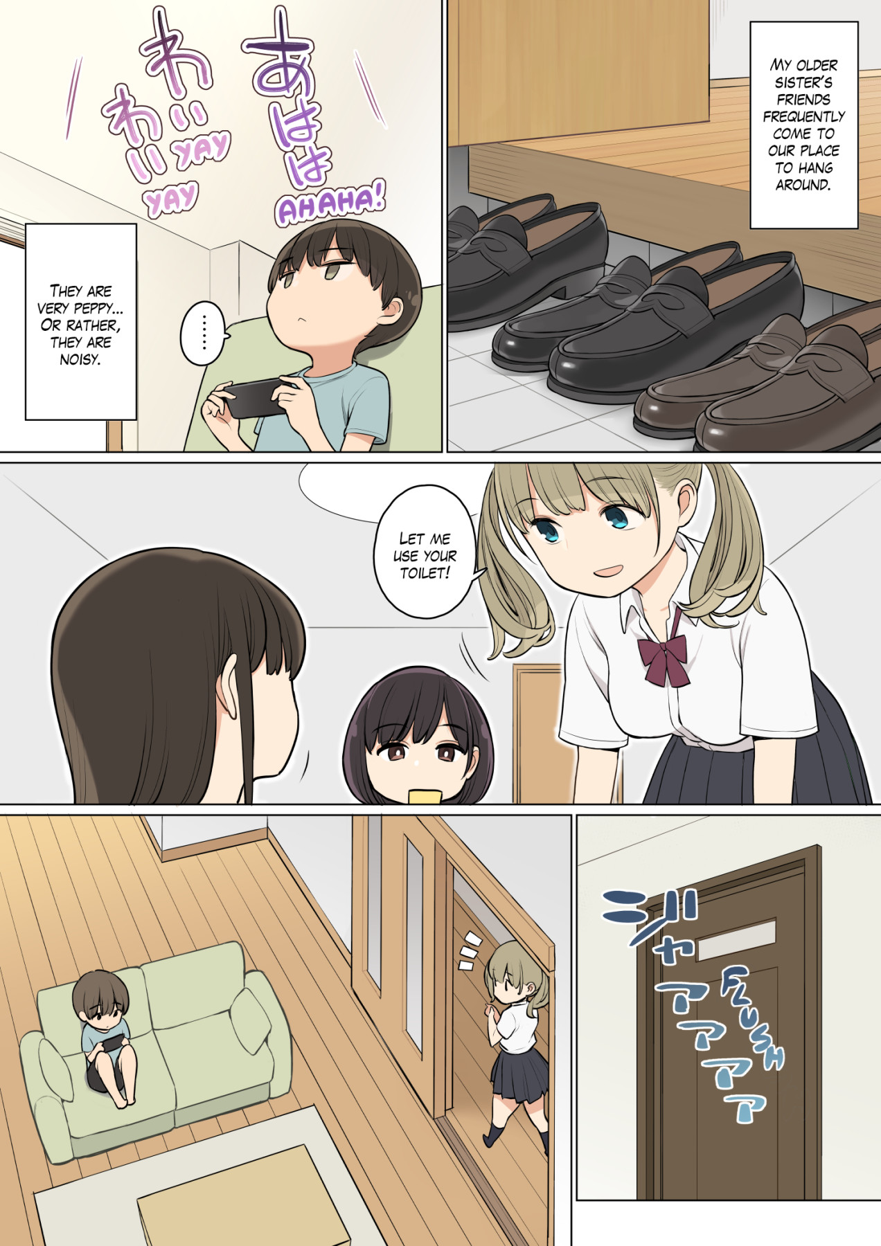 Hentai Manga Comic-My Older Sister's Friends are Nothing but Lewd Girls-Read-2